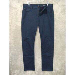 Banana Republic Jeans Mens 34x34 Blue Denim Slim Fit Travel Mid Rise Stretch